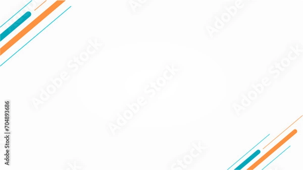 Obraz Blue Orange Powerpoint Background