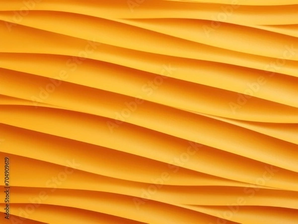 Obraz Close up corrugated cardboard abstract minimal texture, turmeric color
