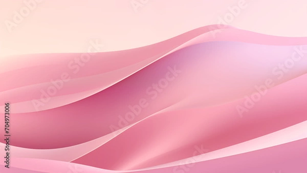 Fototapeta Pink Pulsations: A Gradual Wave Background