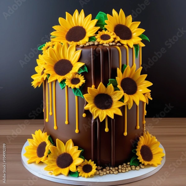 Obraz Flower Cake