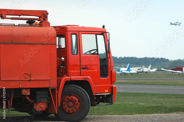 Fototapeta fuel truck