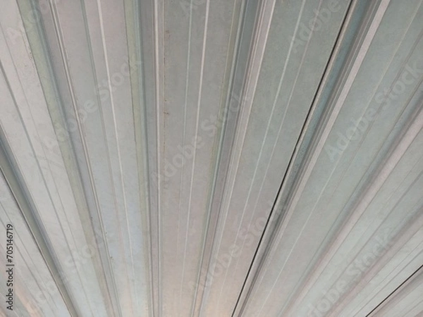 Fototapeta close up tin roof texture background