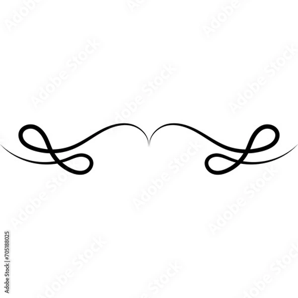 Fototapeta Line Decoration Element