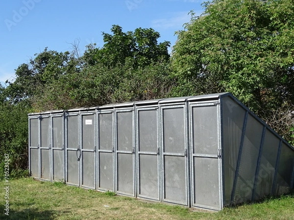 Obraz Bicycle Boxes (closed)