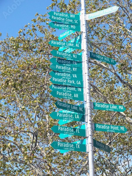 Obraz Routes pour le paradis.