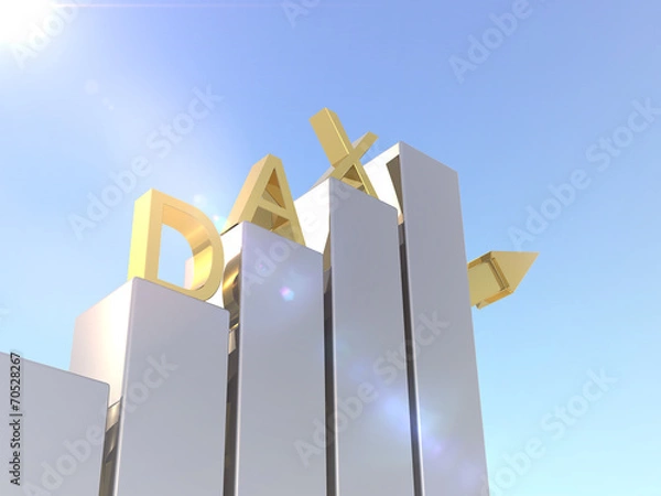 Obraz DAX Rising Gold