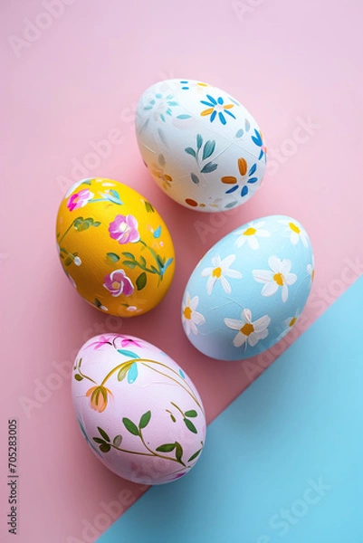Obraz Painted easter egg decoration