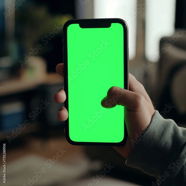 Fototapeta Green screen 