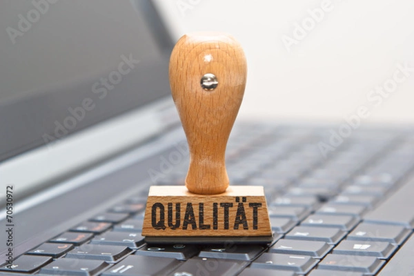 Obraz Stempel - Qualtität