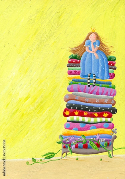 Obraz The Princess and the Pea