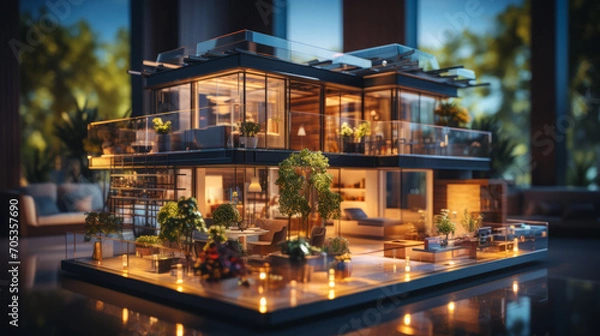 Fototapeta Captivating Cityscapes: Exploring Europe's Urban Splendor and Historic Charm with Stunning Views of Architectural Marvels and Charming Old Towns, generative AI