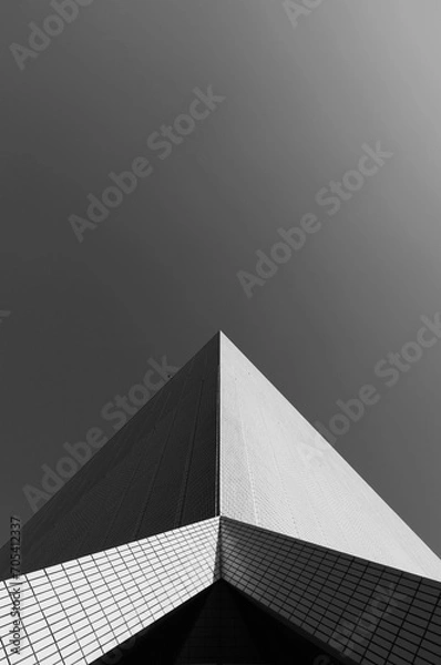 Fototapeta Modern building abstract background pattern