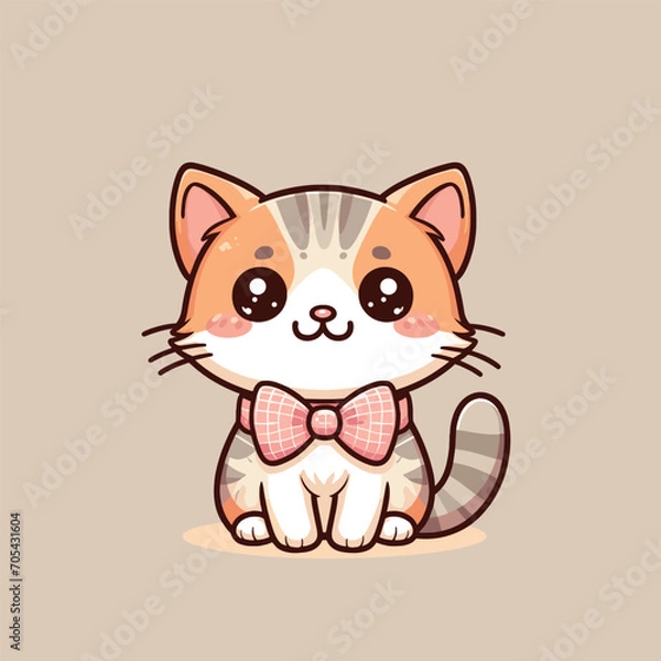 Obraz cat with heart