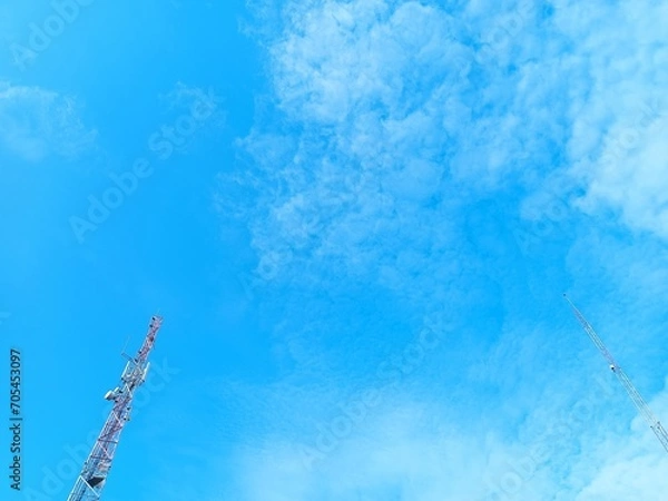 Fototapeta blue sky background