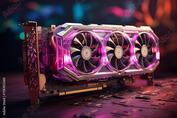 Obraz graphic card without mb