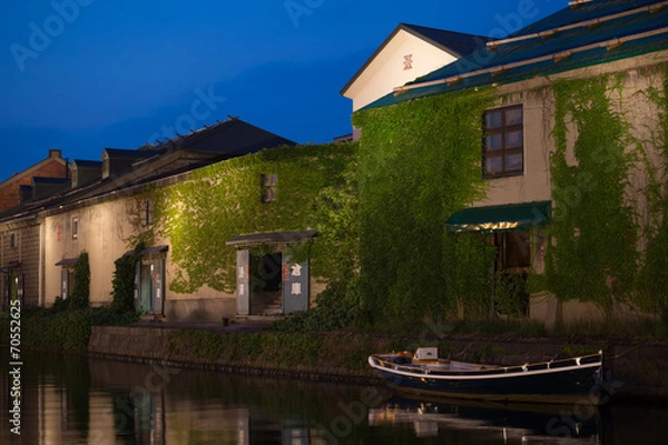 Obraz 運河の小舟