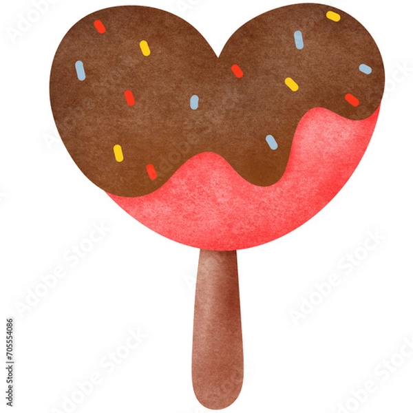 Obraz Ice cream in love 