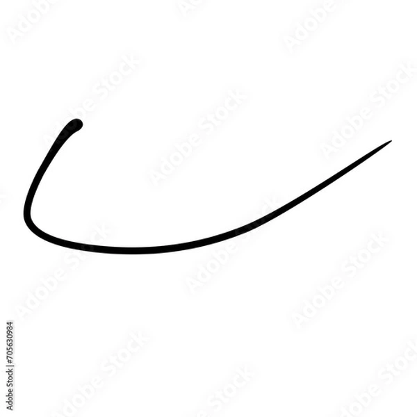 Fototapeta pen ink stroke