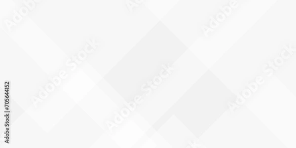 Fototapeta Abstract white and gray modern square technology concept background. White color geometric and technology banner background. Seamless white geometric vector background.