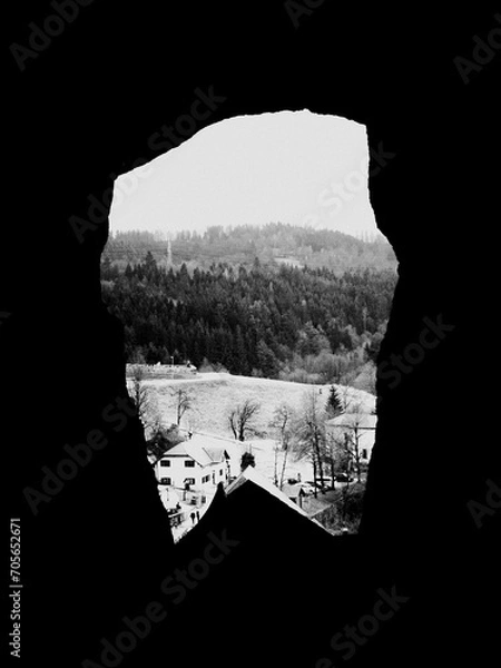 Obraz hole in the wall