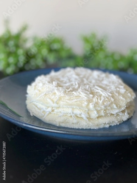 Obraz Torta de Tapioca com coco