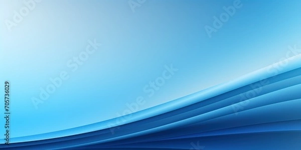 Fototapeta light blue gradient background / blue radial gradient effect wallpaper