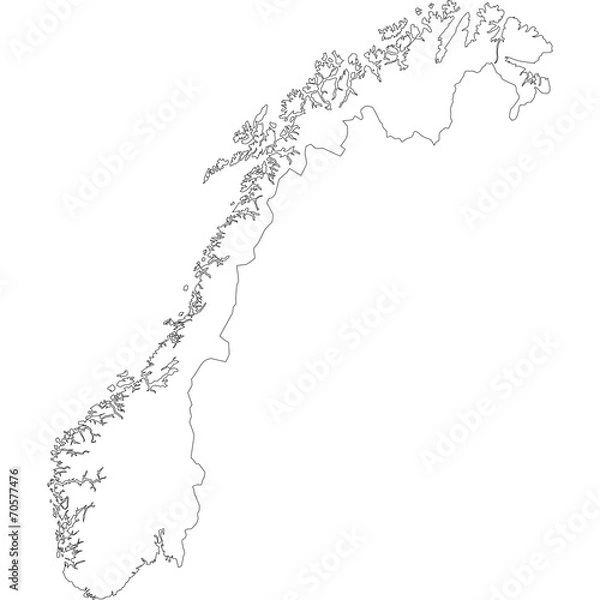 Fototapeta Norwegia
