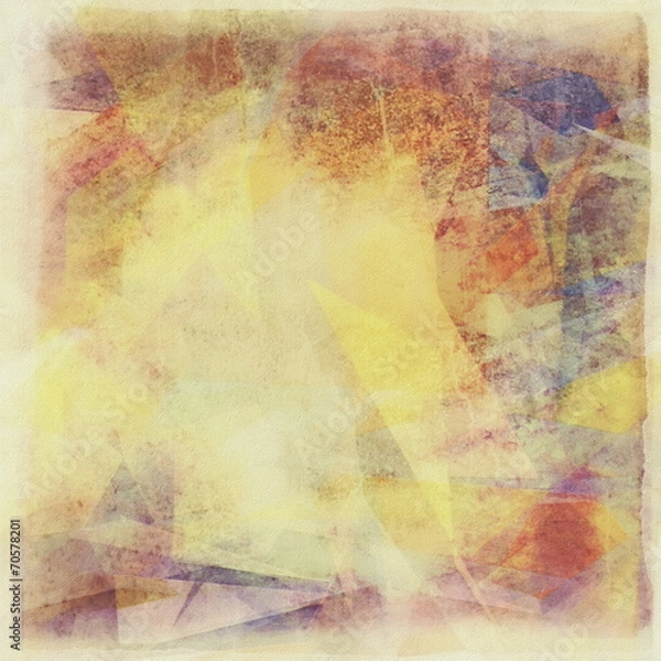 Obraz Abstract colorful grunge wall background