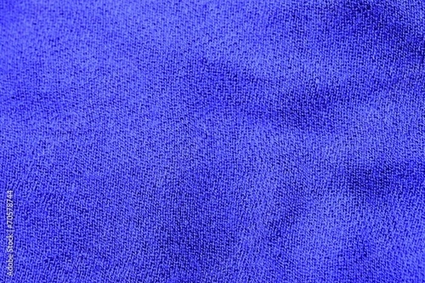 Fototapeta blue fabric texture