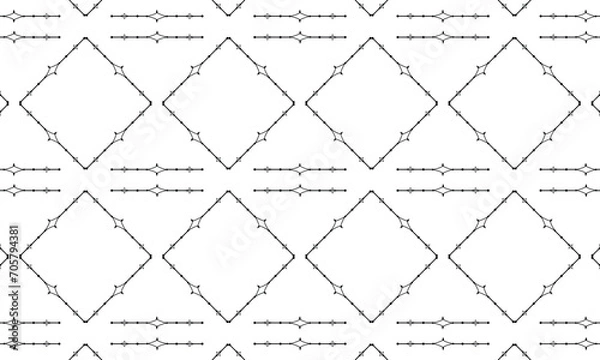 Fototapeta Discover the allure of rare geometric ornament pattern formation design on Adobe Stock. This high-quality image captures the essence of unique and intricate patterns