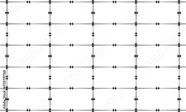 Fototapeta Discover the allure of rare geometric ornament pattern formation design on Adobe Stock. This high-quality image captures the essence of unique and intricate patterns