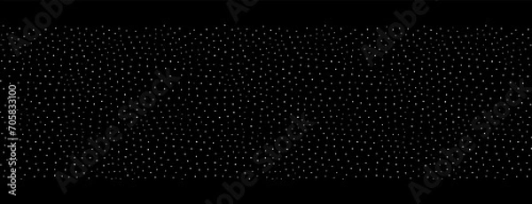 Obraz Repeating background design with  dots. Stylish geometric pattern.