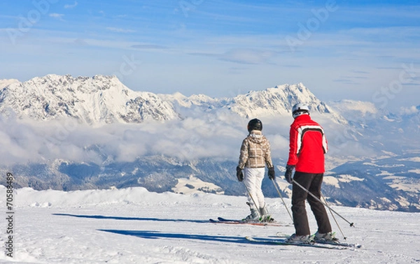 Obraz Ski resort Schladming . Austria