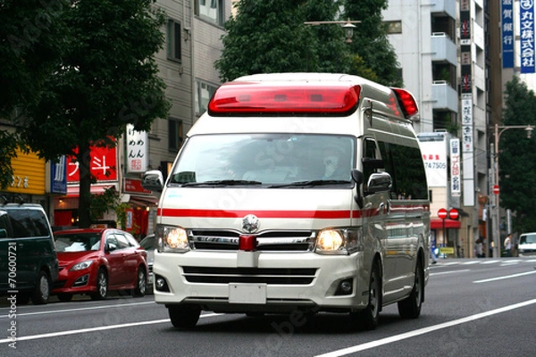 Obraz 救急車走行シーン