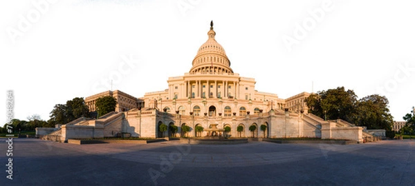 Fototapeta United States Capitol Building in washington DC png