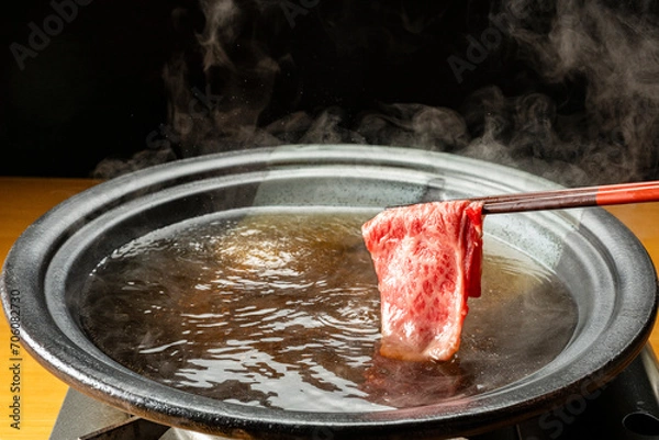 Obraz 牛しゃぶ　しゃぶしゃぶ