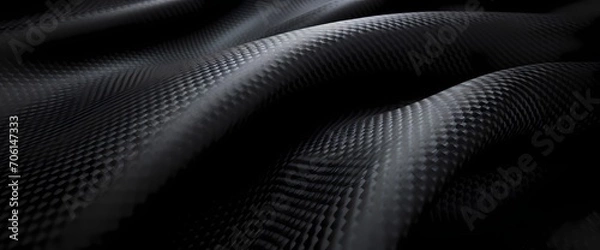 Fototapeta HD photograph highlighting the seamless integration of carbon fiber texture into a state-of-the-art technological background