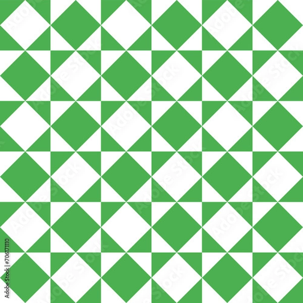 Obraz Light green geometric pattern background. geometric pattern background. geometric background. Geometric pattern for backdrop, decoration, Gift wrapping.