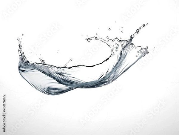 Obraz water splash element transparent background