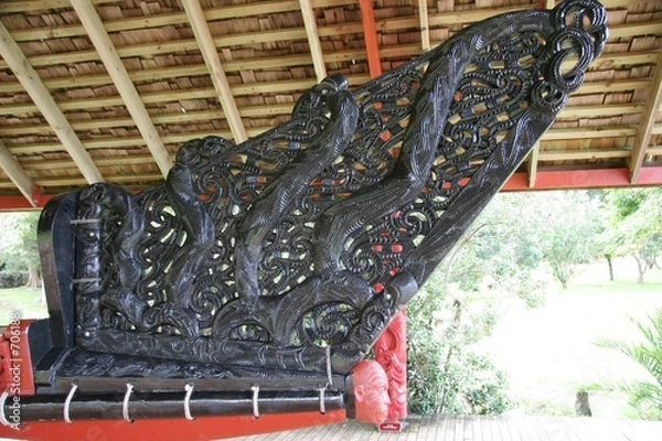 Fototapeta war canoe 2