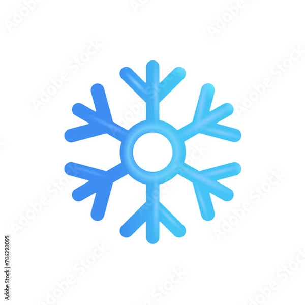 Obraz Snowflake 