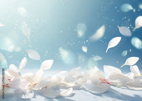 Fototapeta 綺麗な花びらの背景テクスチャー	
