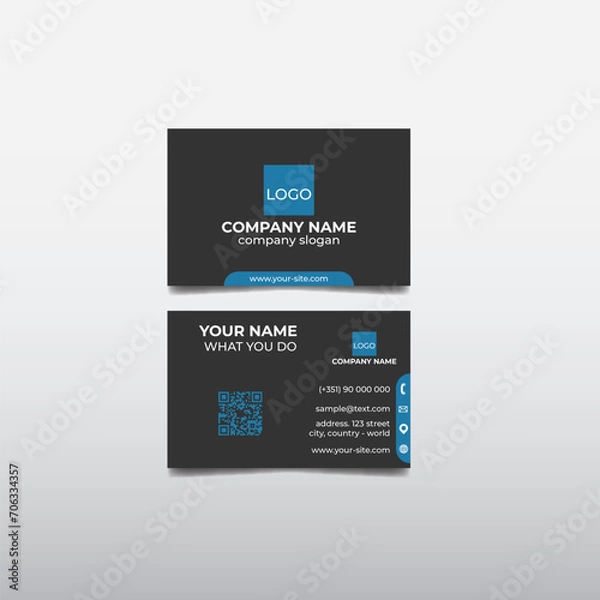 Obraz Business card template