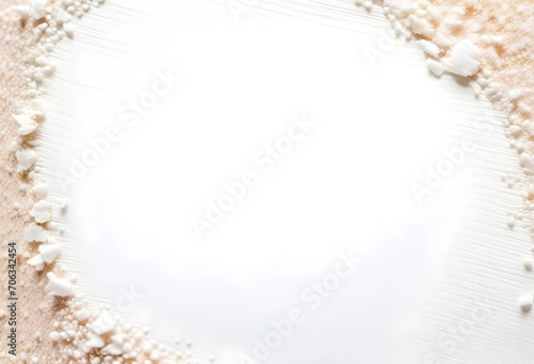 Fototapeta Close up of abstract white background. High quality texture in extremely high resolution