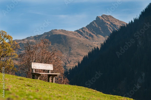 Obraz Ruheplatz mit Aussicht