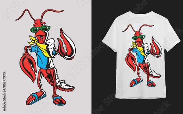 Fototapeta cute tshirt design