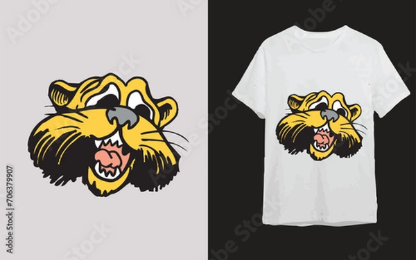 Fototapeta cute tshirt design