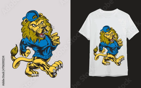 Fototapeta cute tshirt design