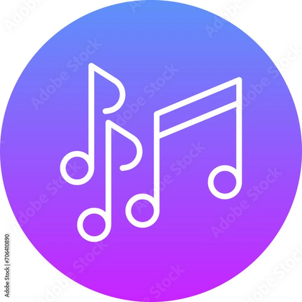 Fototapeta Musical Note Icon
