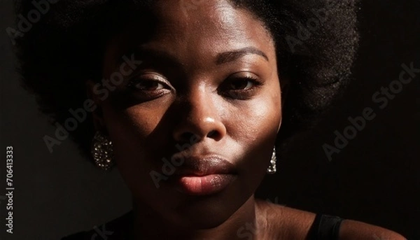 Obraz Authentic Female Face